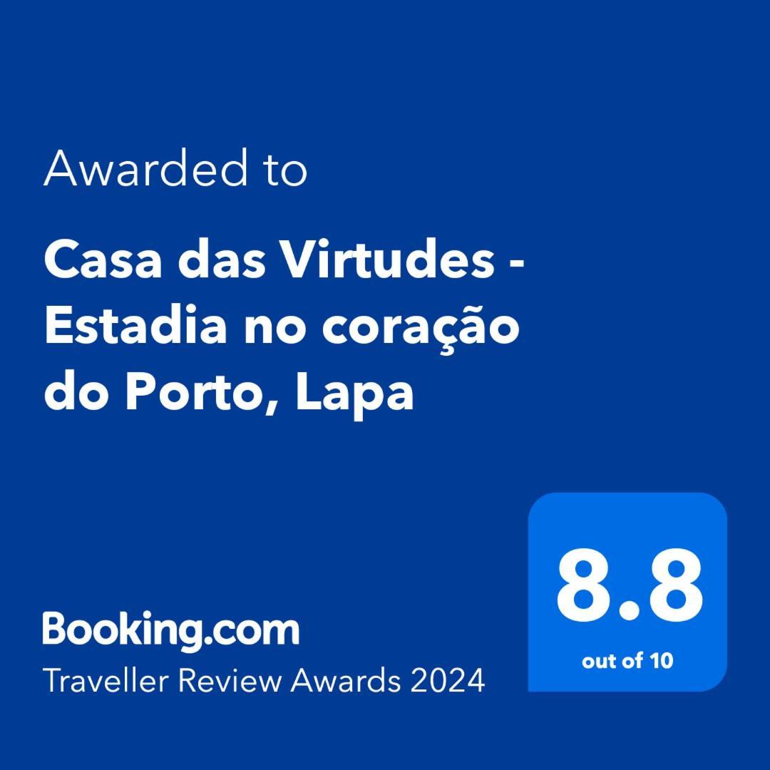 Casa Das Virtudes - Estadia No Coracao Do Porto, Lapa Eksteriør bilde